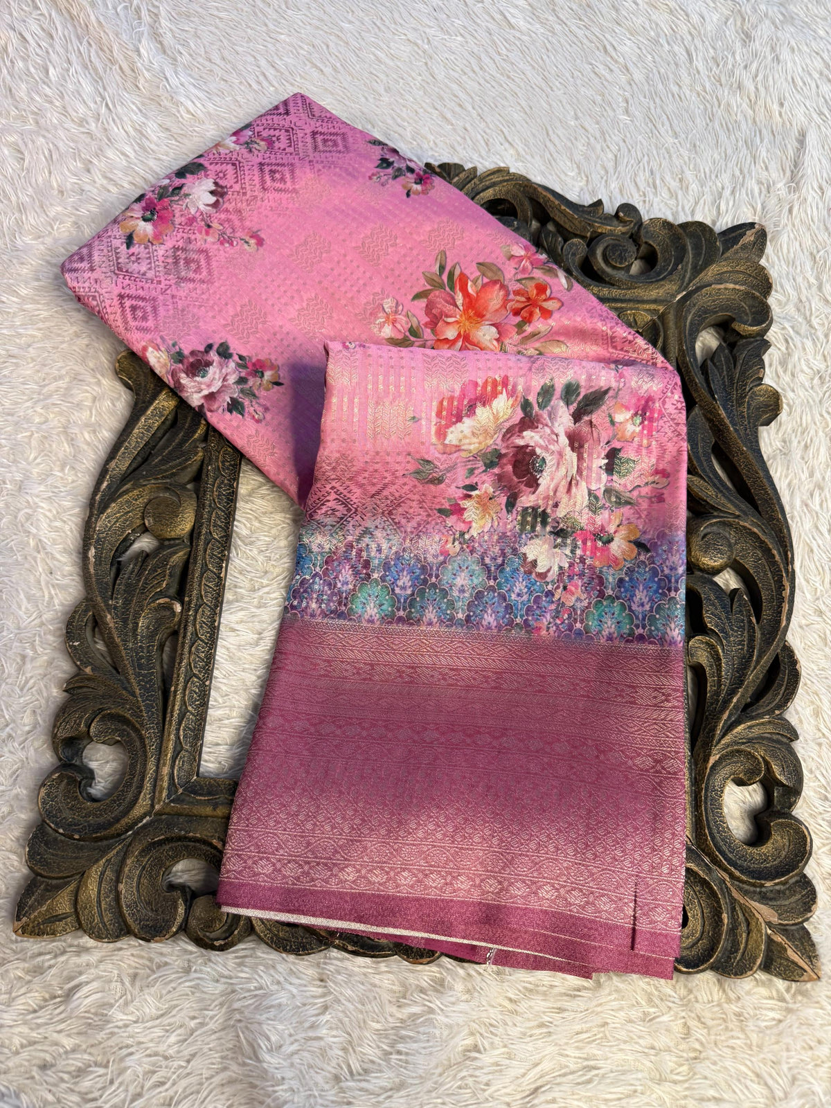 Latest Softsilk Exclusive Banarasi Saree