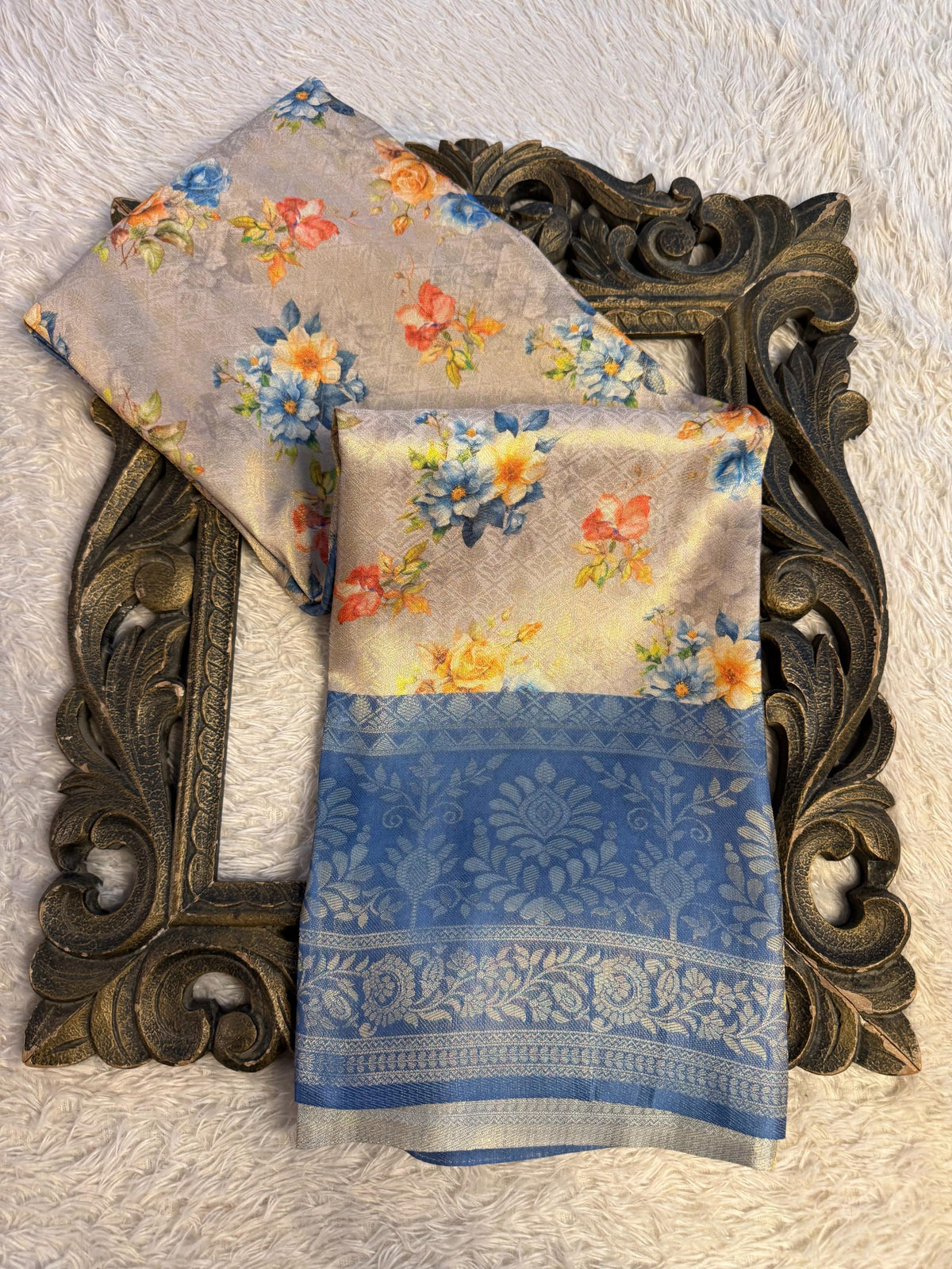Latest Softsilk Exclusive Banarasi Saree