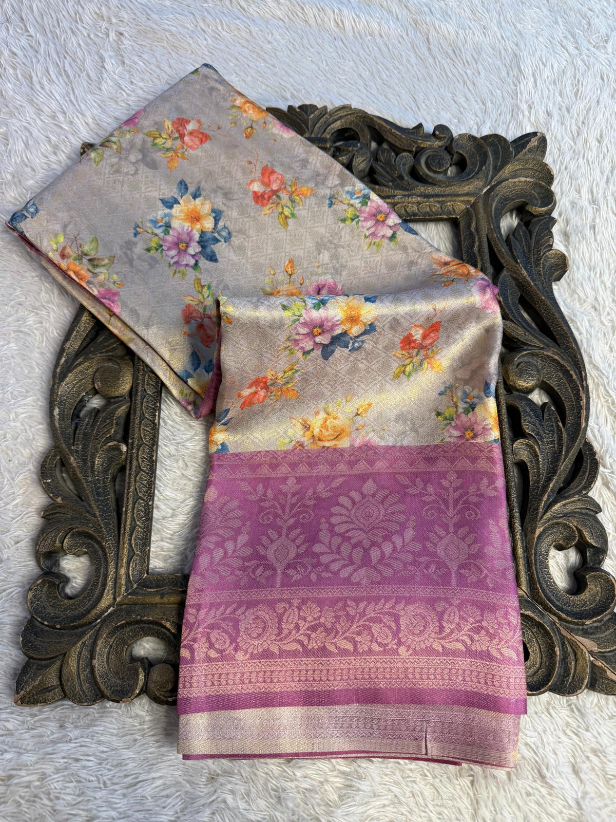 Latest Softsilk Exclusive Banarasi Saree