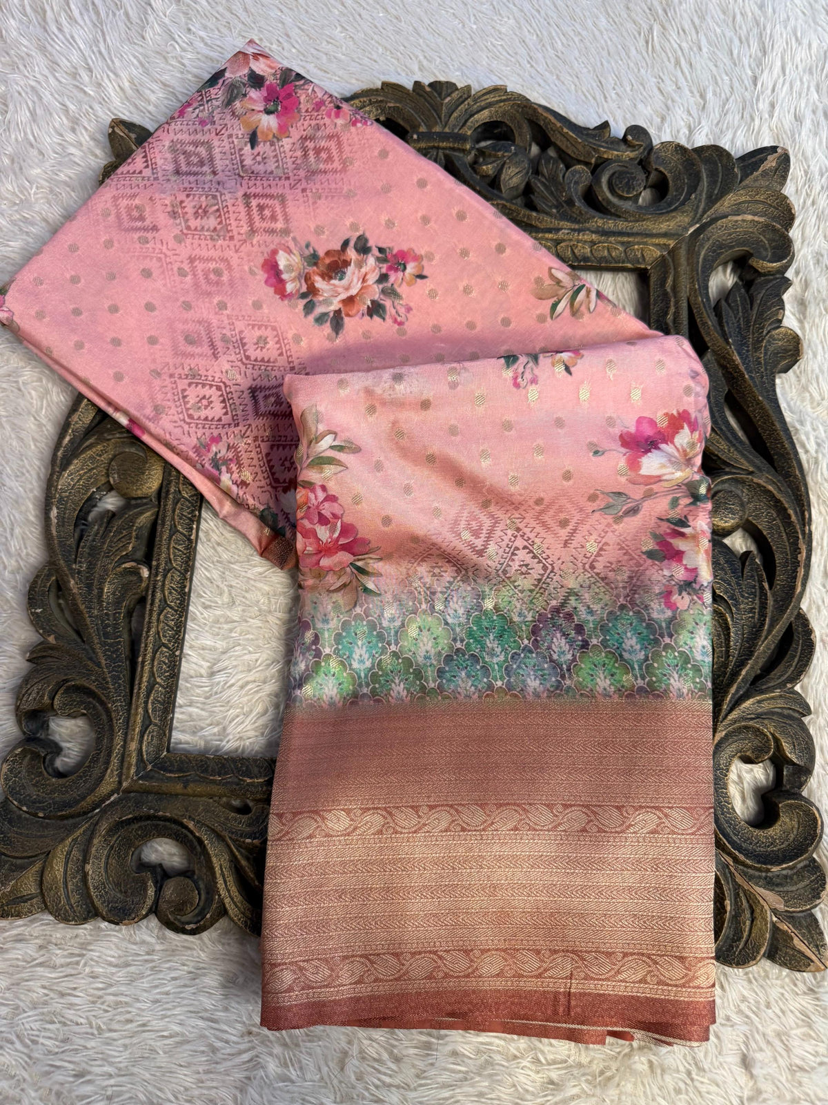 Latest Softsilk Exclusive Banarasi Saree