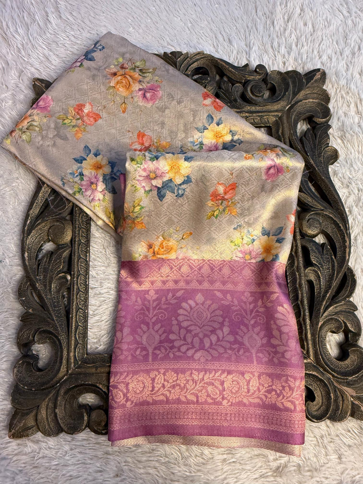 Latest Softsilk Exclusive Banarasi Saree