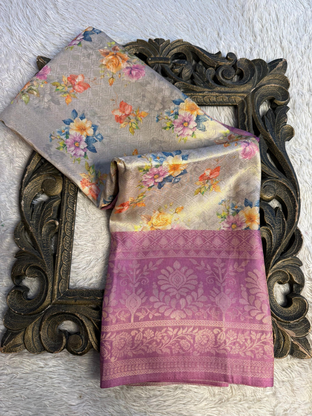 Latest Softsilk Exclusive Banarasi Saree