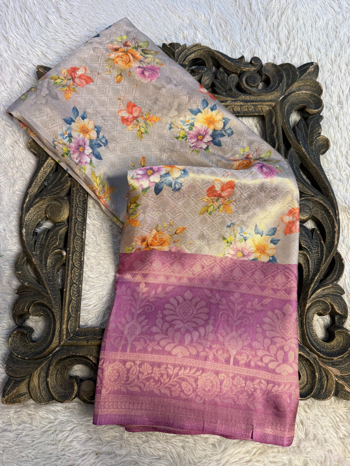 Latest Softsilk Exclusive Banarasi Saree