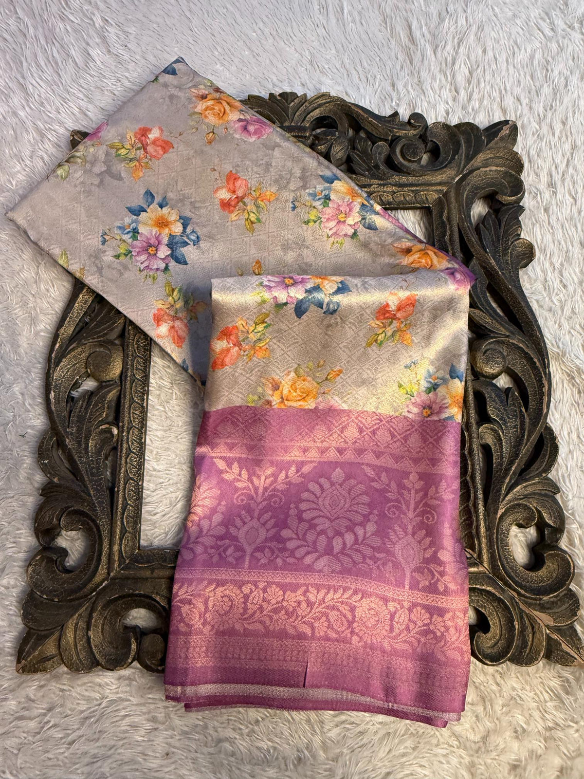 Latest Softsilk Exclusive Banarasi Saree