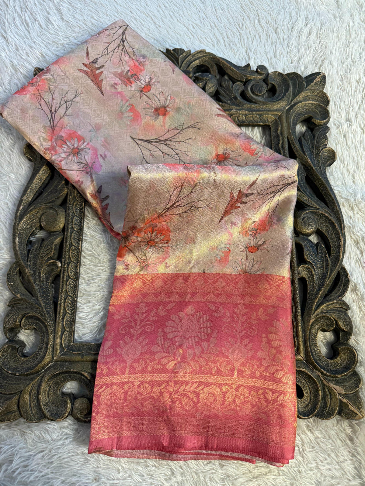 Latest Softsilk Exclusive Banarasi Saree