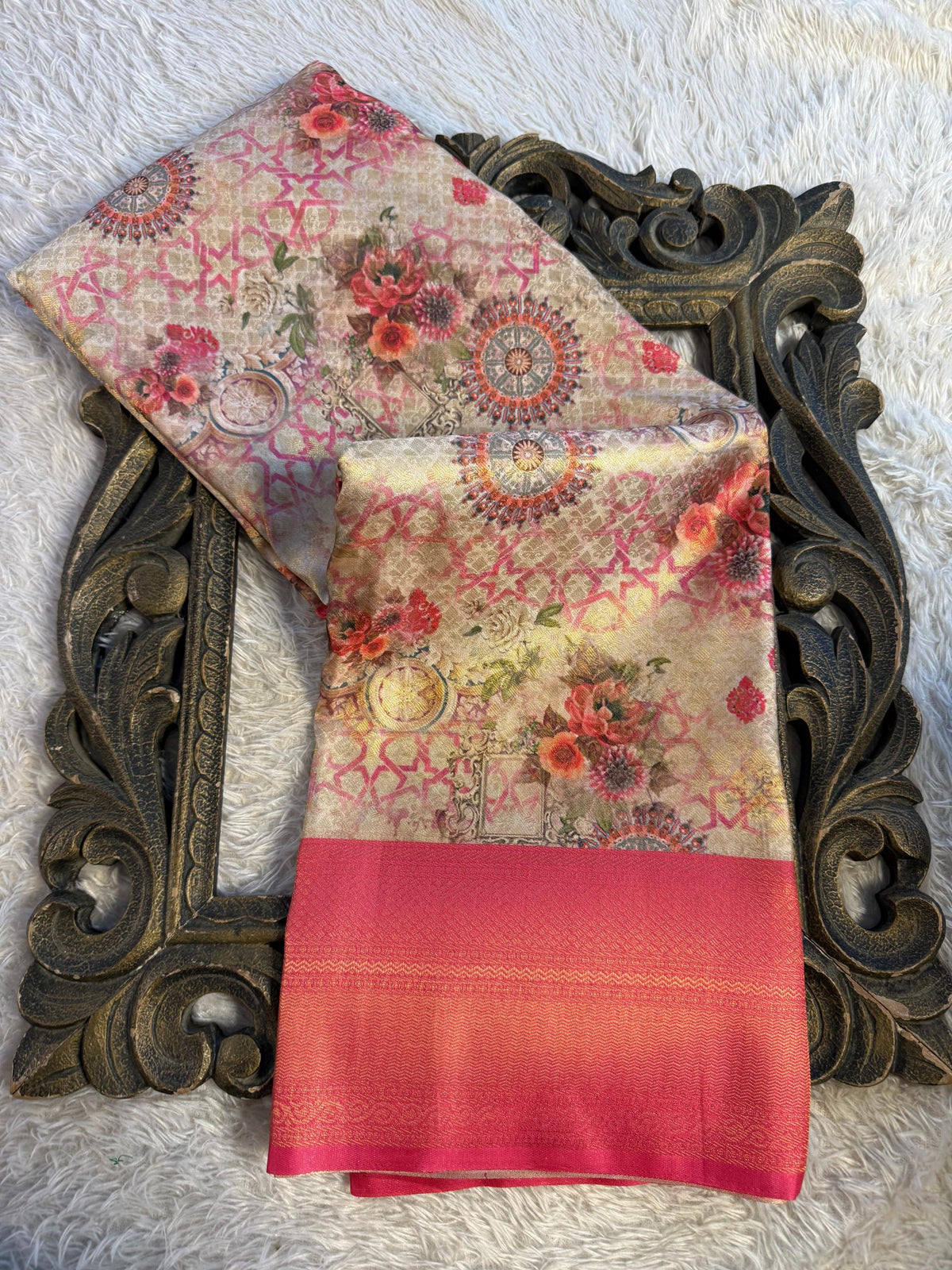 Latest Softsilk Exclusive Banarasi Saree