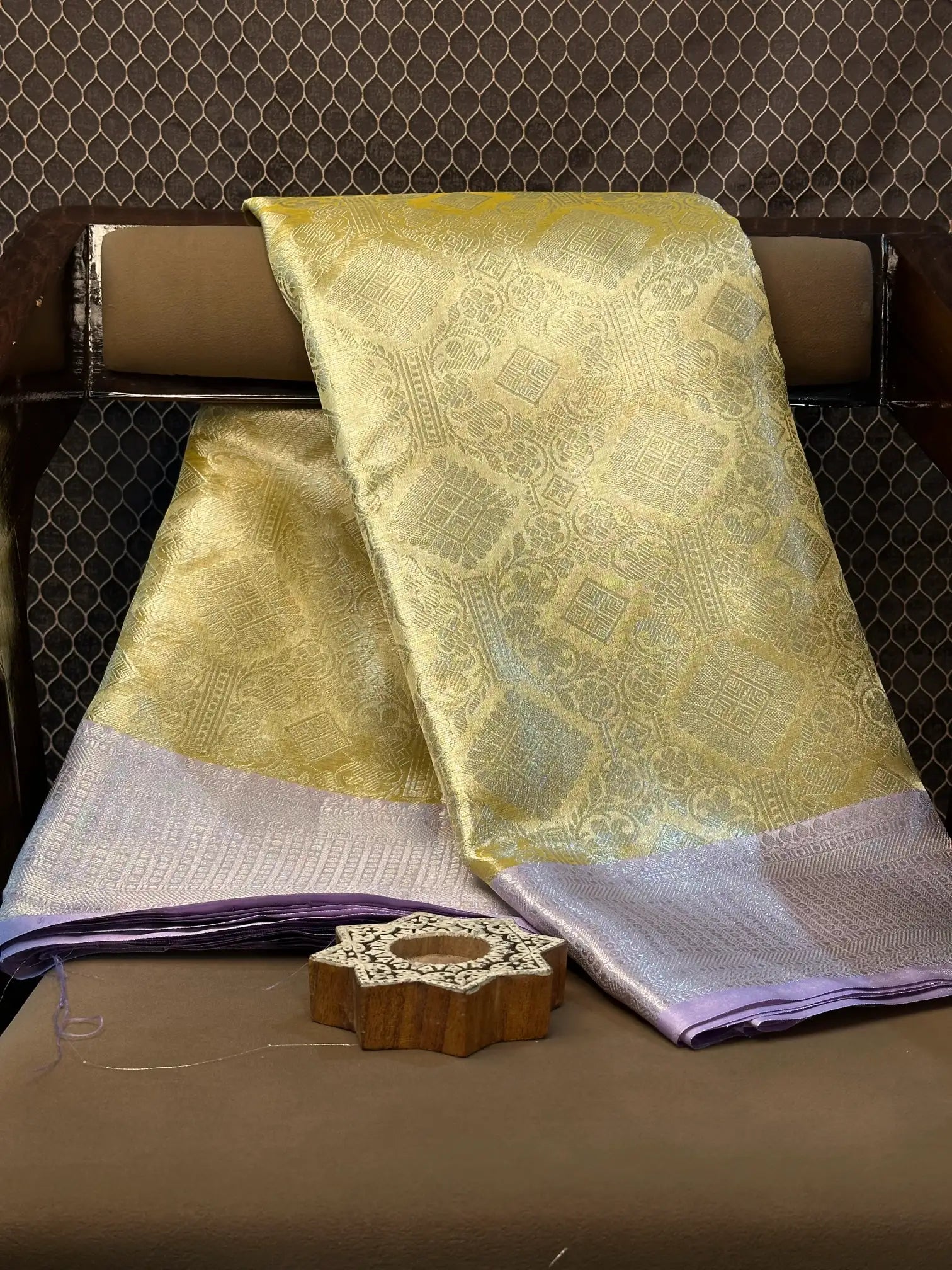 Contemporary weave Softsilk heritage Banarasi saree