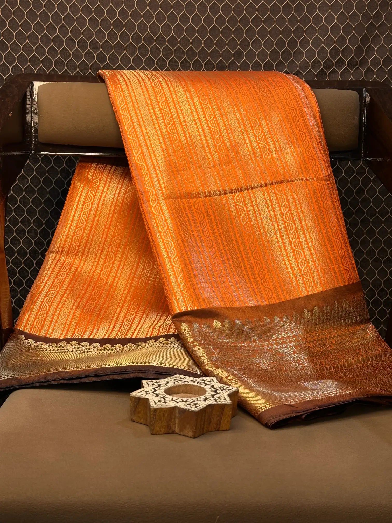 Premium contemperory weave softsilk Banarasi saree