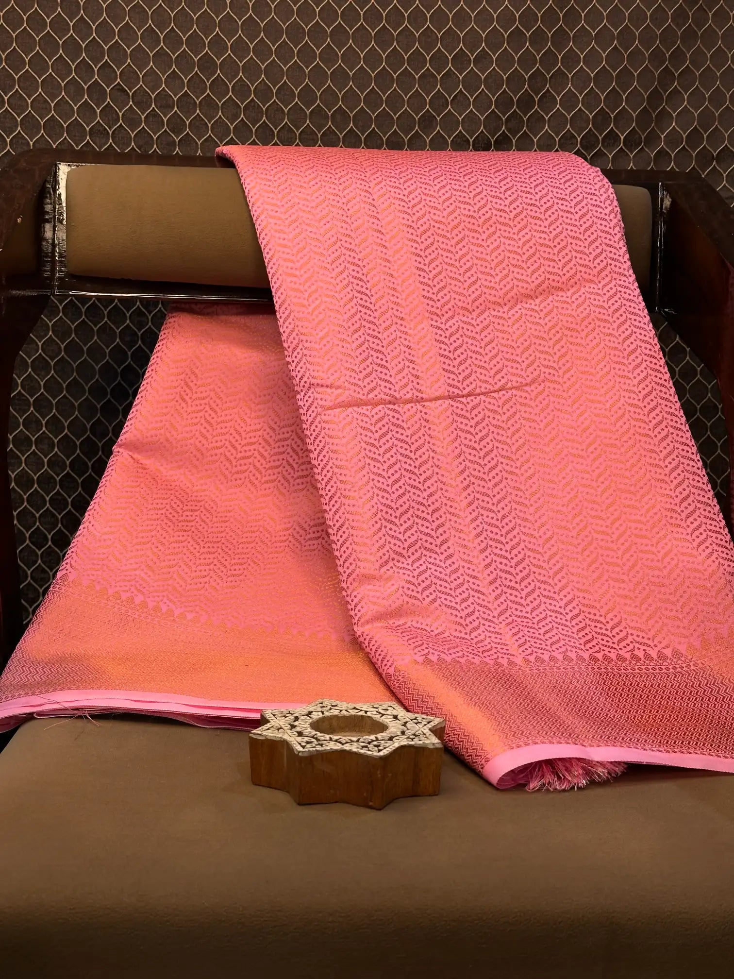 Contemporary weave Softsilk heritage Banarasi saree