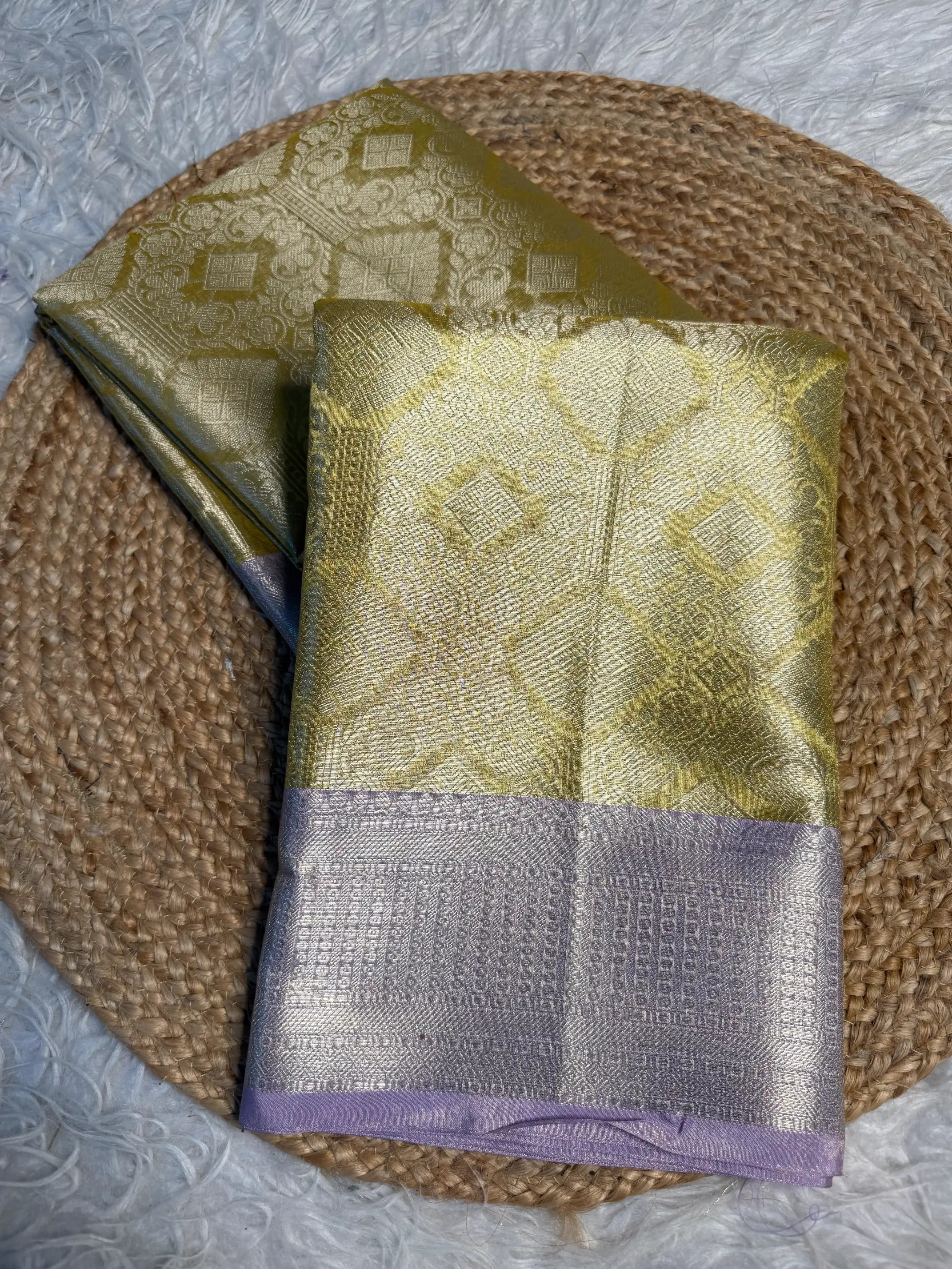 Contemporary weave Softsilk heritage Banarasi saree