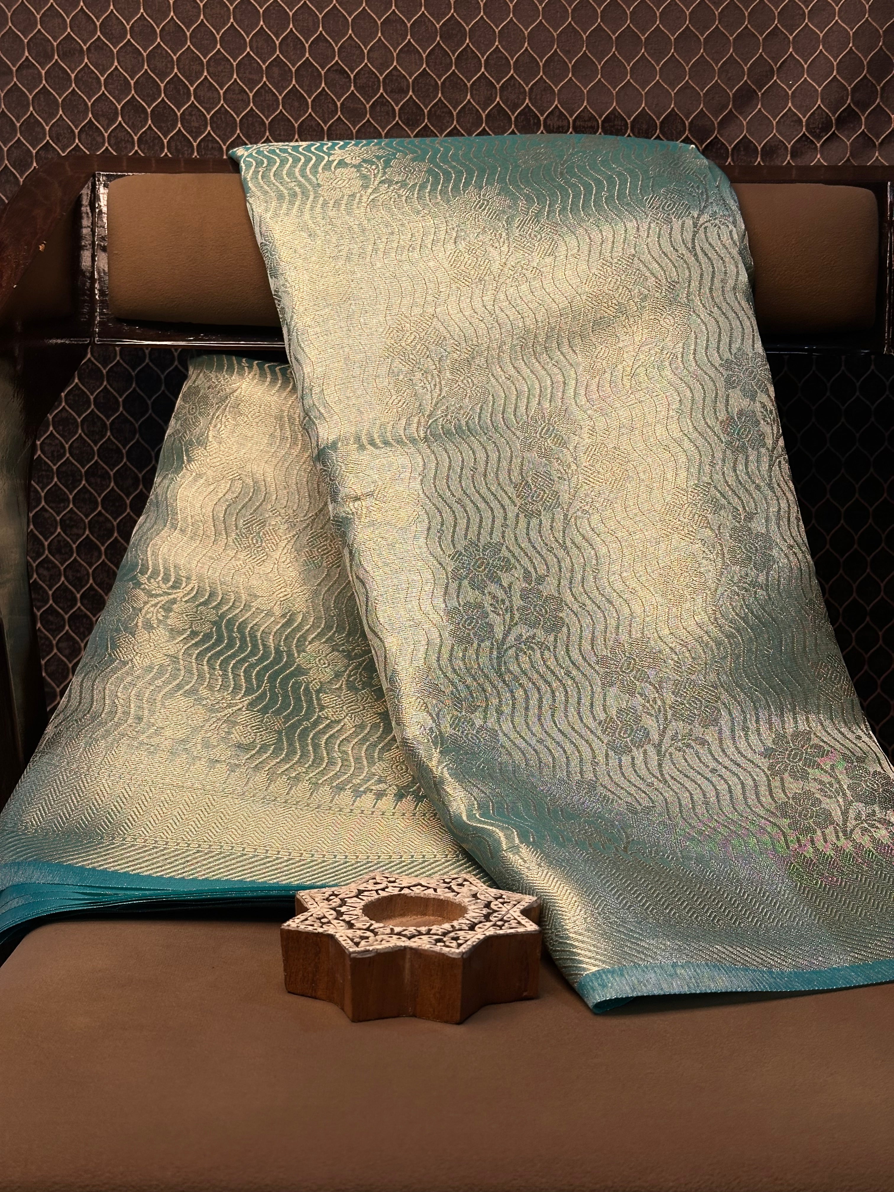 Traditional weave Softsilk Banarasi saree
