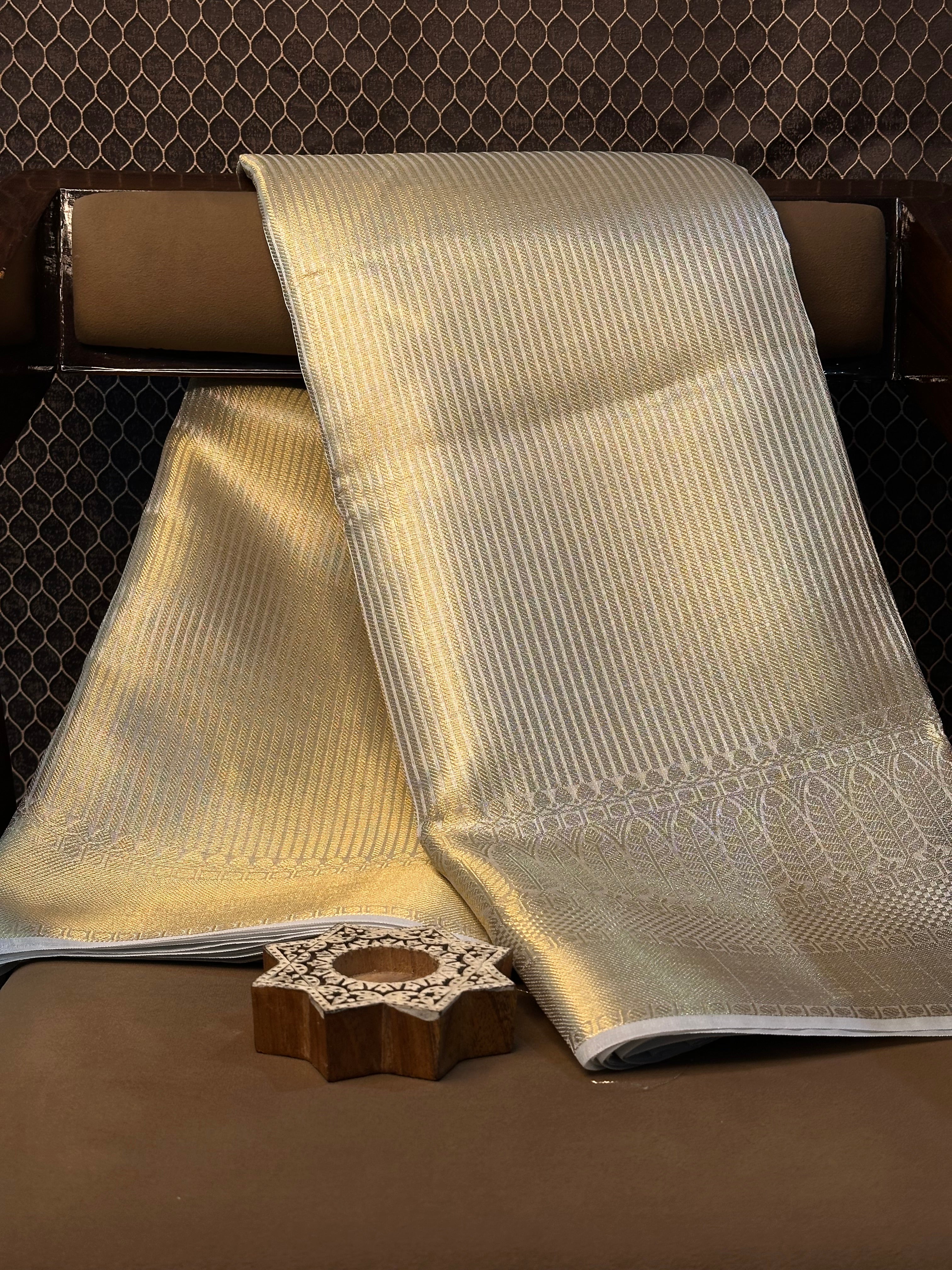 Traditional weave Softsilk Banarasi saree