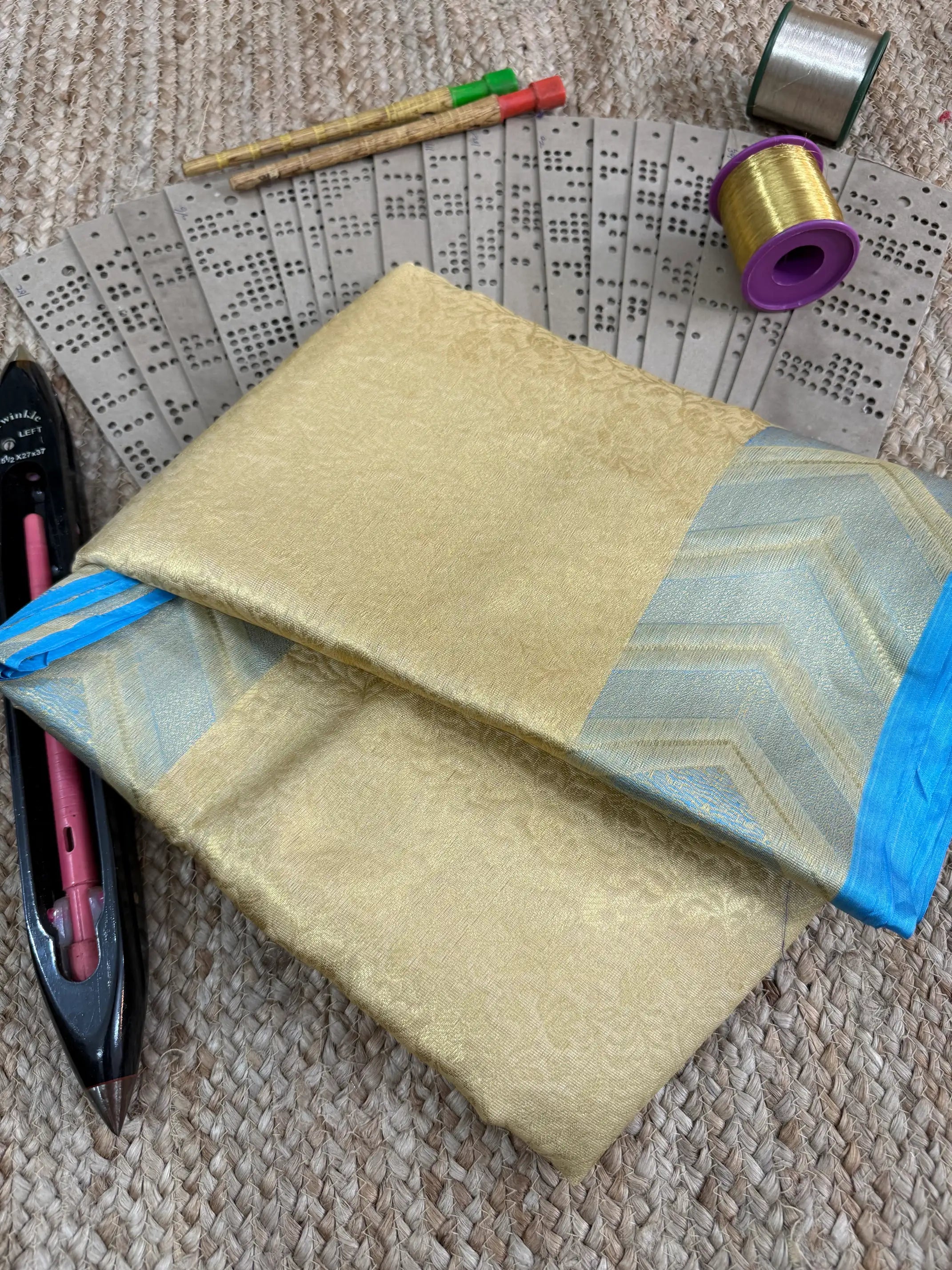 Eccentric zari weave Softsilk Banarasi saree
