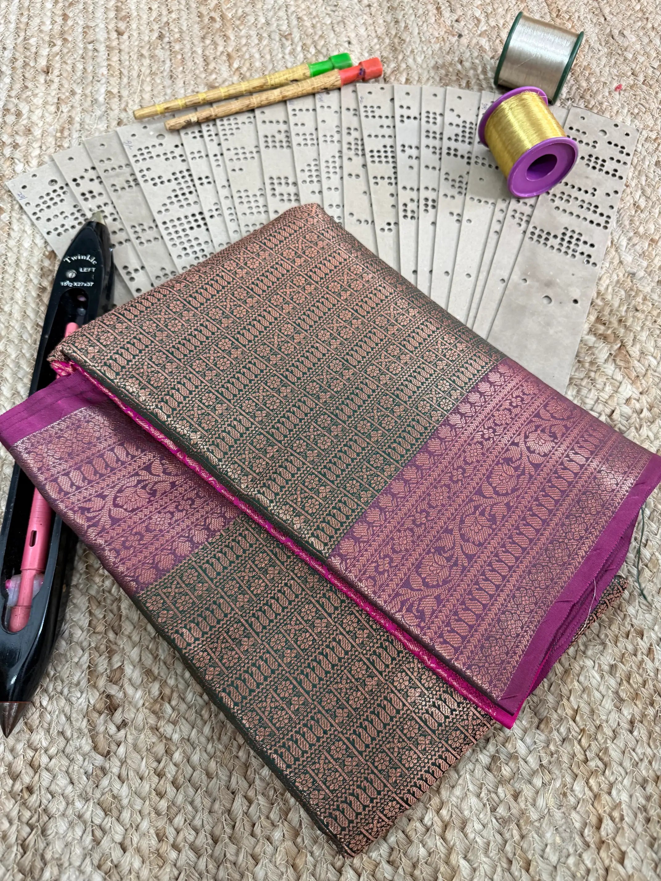 Handpicked Softsilk Heritage Banarasi Saree
