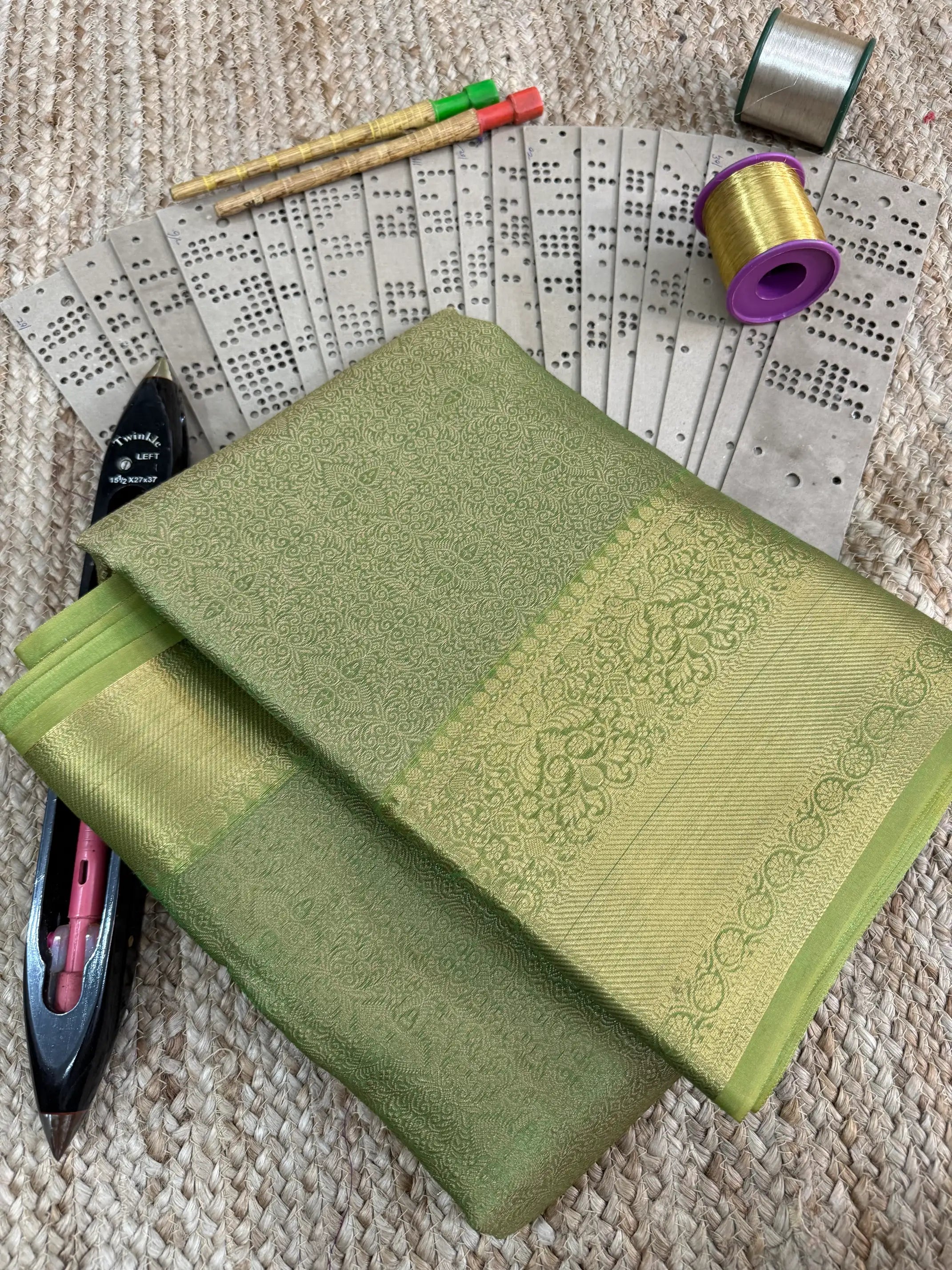 Eccentric zari weave Softsilk Banarasi saree