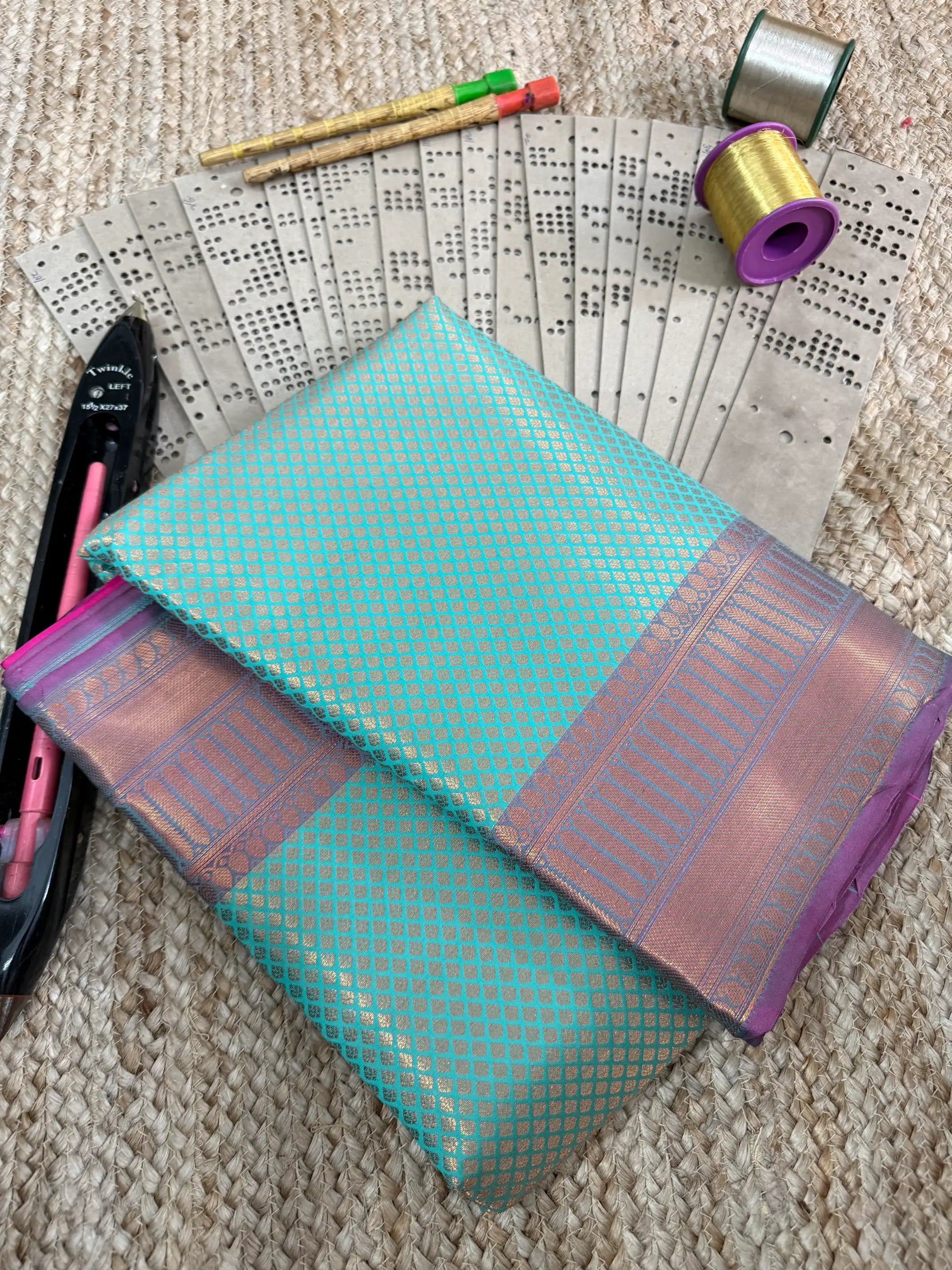 Eccentric zari weave Softsilk Banarasi saree