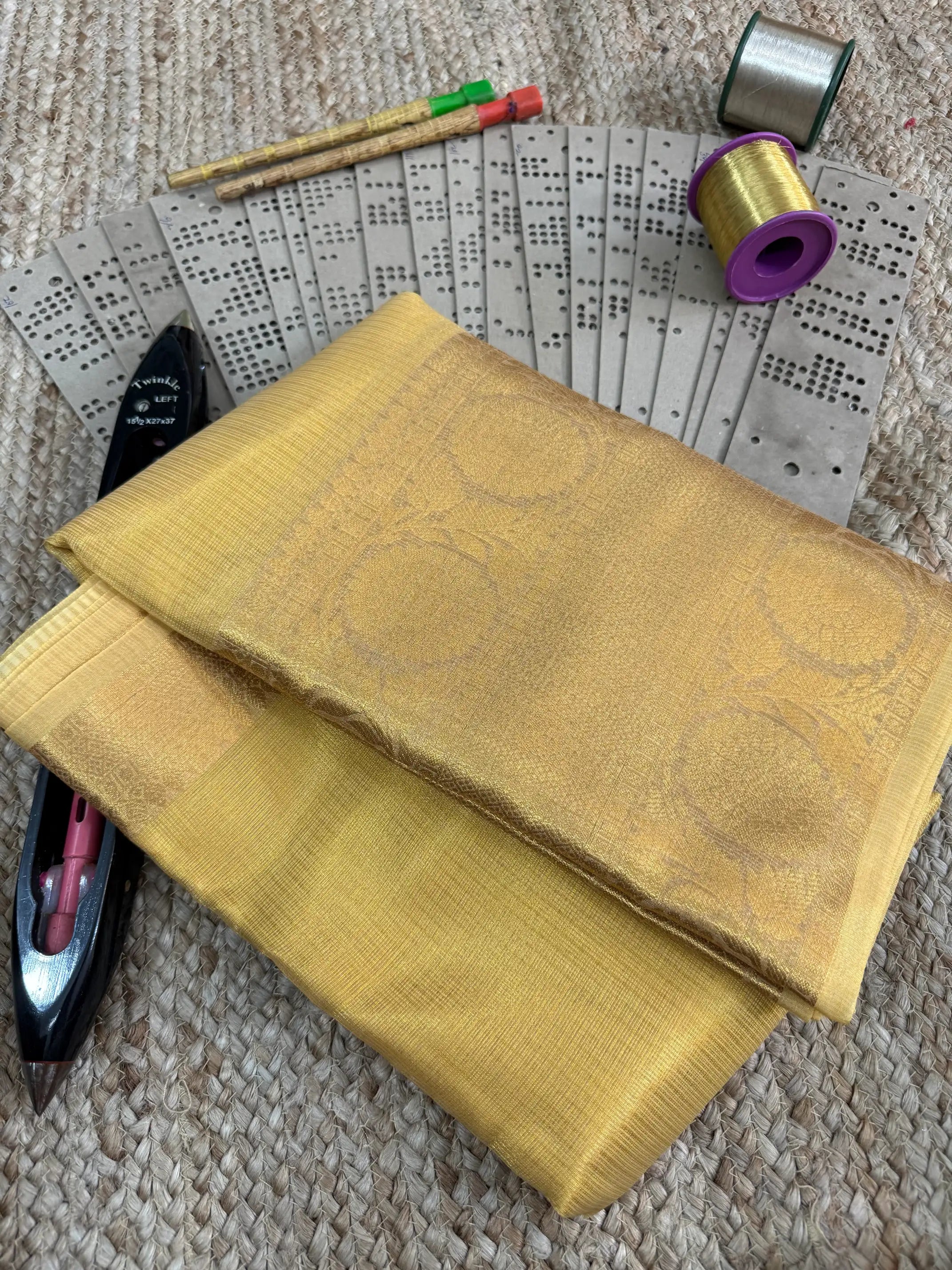 Eccentric zari weave Softsilk Banarasi saree