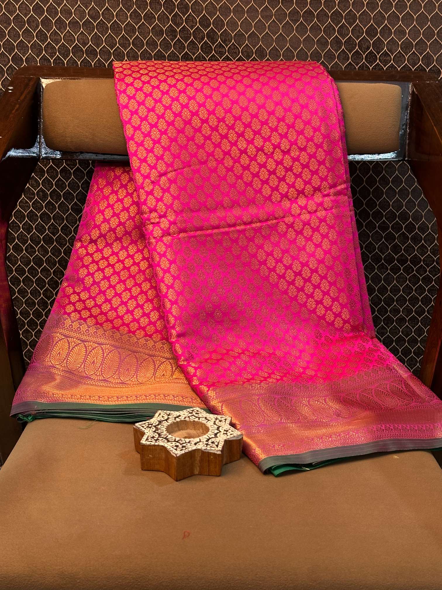 Handpicked Softsilk Heritage Banarasi Saree