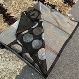 Black Tissue Silk Jacquard Border Saree